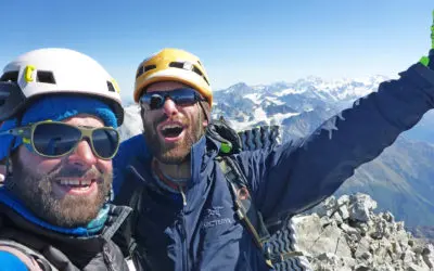 Magnificent new lines climbed on Ushba and Ailama in Georgia