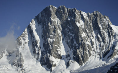 Taming Rolling Stones on Grandes Jorasses North Face by Tom Livingstone