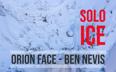Free solo : Dave MacLeod on the north face of Ben Nevis