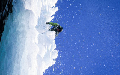 Ice climbing : always a famous place
