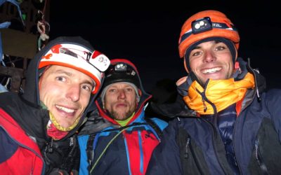 Success at the Matterhorn for French climbers Billon, Ratel & Védrines