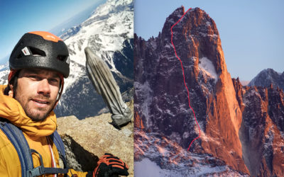 DRUS: Raphaël Georges climbs the Lesueur route solo