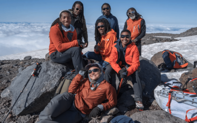 Black power at the top of Everest : the bet was won!