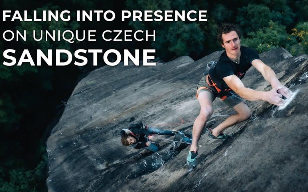 Watch Adam Ondra climb a bold route on Czech sandstone