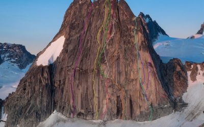 Collapse of iconic climbing routes in Bugaboos (B.C, Canada)