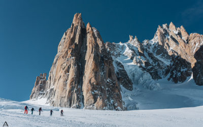 Ski touring and environmental impact: follow the mountain guides!