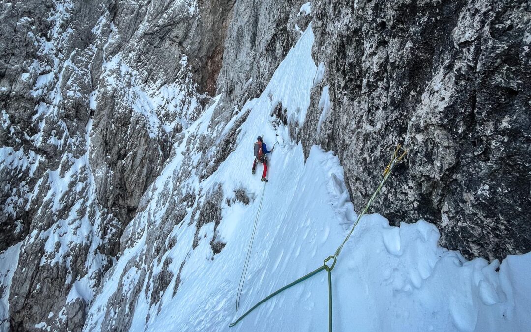 Dolomites Big Wall : first full ascent of Ultima Perla at monte Agner