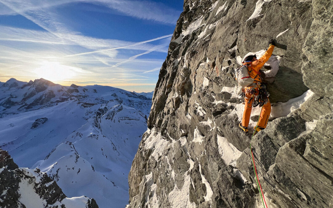 Matterhorn : new route up the south face for Francois Cazzanelli, Jerome Perruquet, Marco Farina and Stefano Stradelli