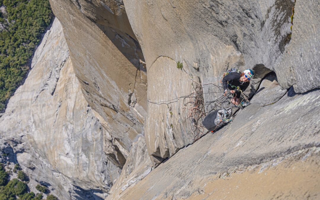 Rope Solo Ascent of the Nose on El Capitan by the young Frenchwoman Soline Kentzel