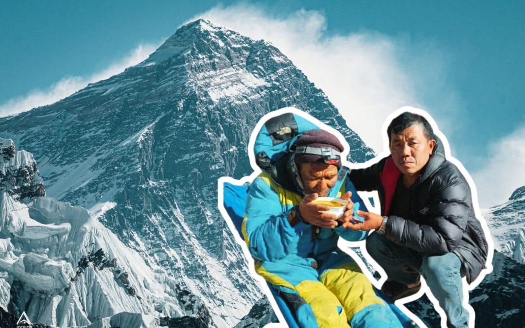 Everest: Left behind during the descent, a Sherpa survives six days alone before returning to base camp