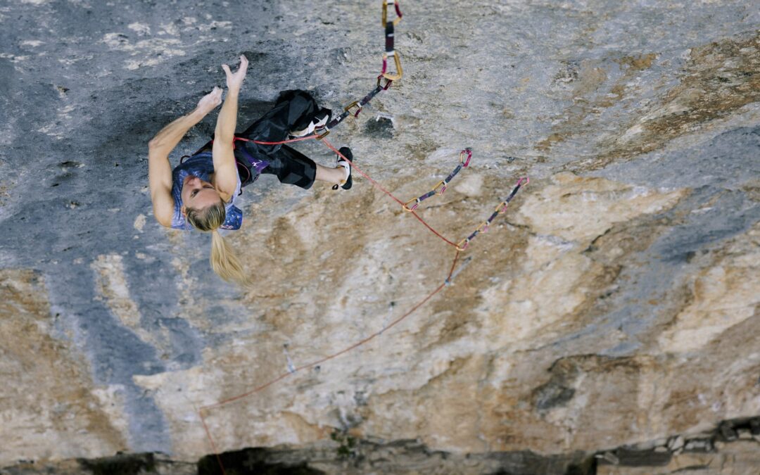 Slovenian climber Janja Garnbret becomes the first woman to complete “Bibliographie,” 9b+ at Ceuse